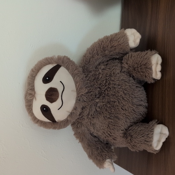 Warmies Brown Sloth Plush - Picture 2 of 2